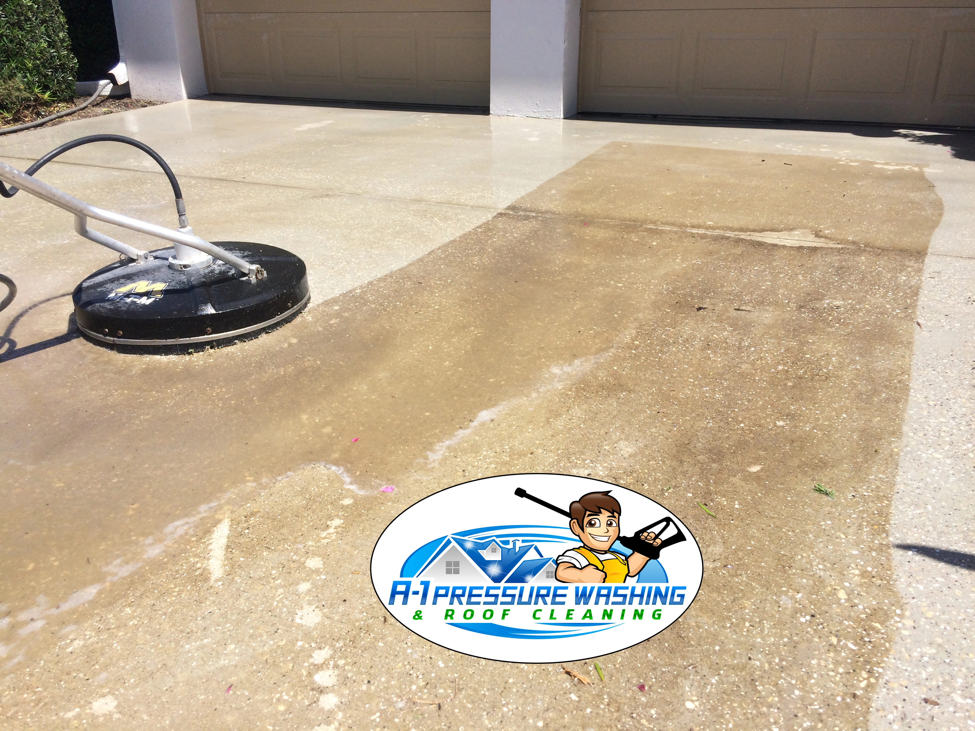 Driveway Cleaning | A-1 Pressure Washing & Roof Cleaning | 941-815-8454 